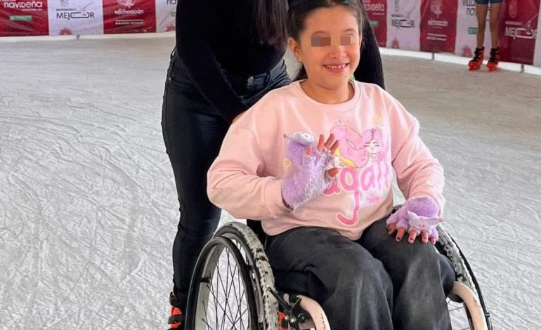 Pista de hielo de Ceconexpo, un espacio inclusivo