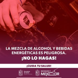 Por esta razón no debes mezclar bebidas energizantes con alcohol, advierte SSM