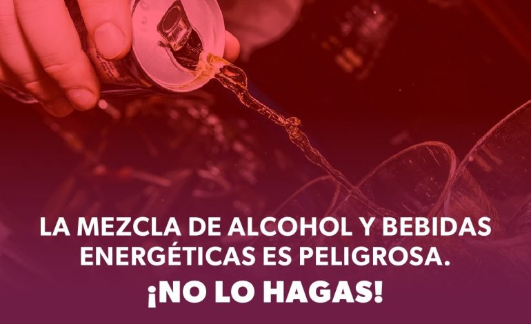 Por esta razón no debes mezclar bebidas energizantes con alcohol, advierte SSM