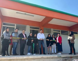 Inauguran obra de infraestructura en Cecytem Ciudad Hidalgo