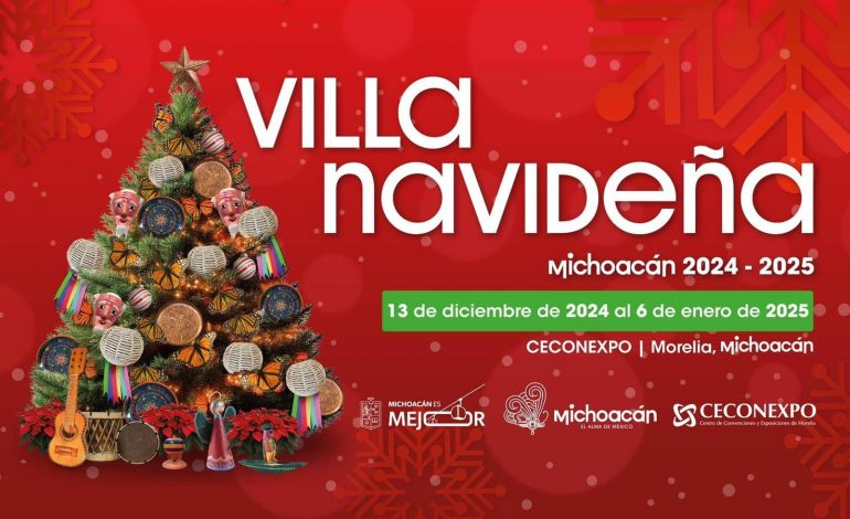 ¡Recuerda!, este viernes es la inauguración de la Villa Navideña