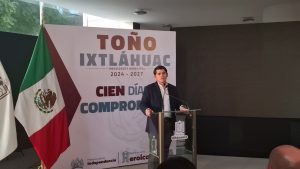 Toño Ixtláhuac emite mensaje por los 100 días de gobierno, llama a redoblar los esfuerzos ya que hay proyectos innovadores en pro de la ciudadanía