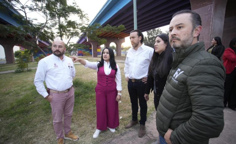 Gladyz Butanda supervisa con regidores de Morelia ruta del teleférico.