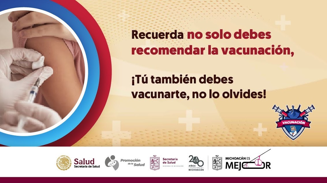Vacúnate contra el COVID-19 y la influenza en los centros de salud de la SSM.