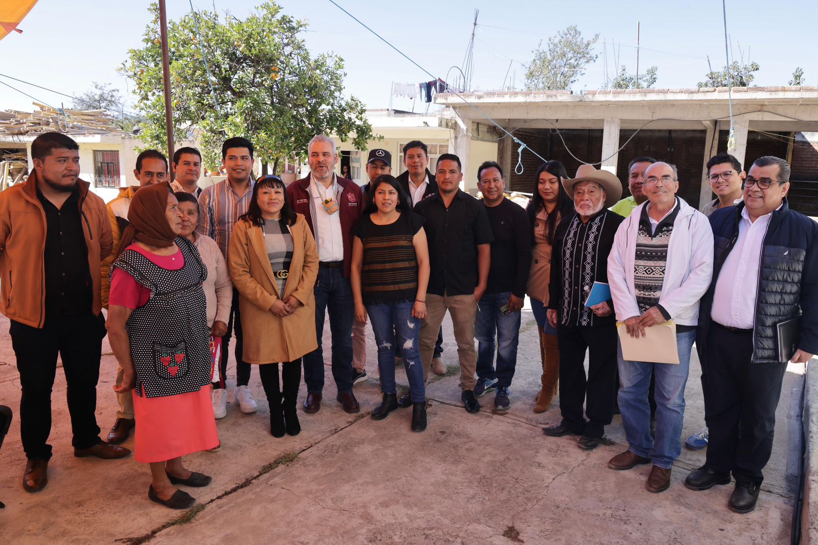 San Matías tendrá más recursos para obra y seguridad en 2025: Bedolla.
