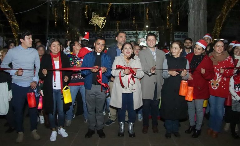 Quiroga da inicio a la magia decembrina con su Caminata Navideña y Encendido de Luces.