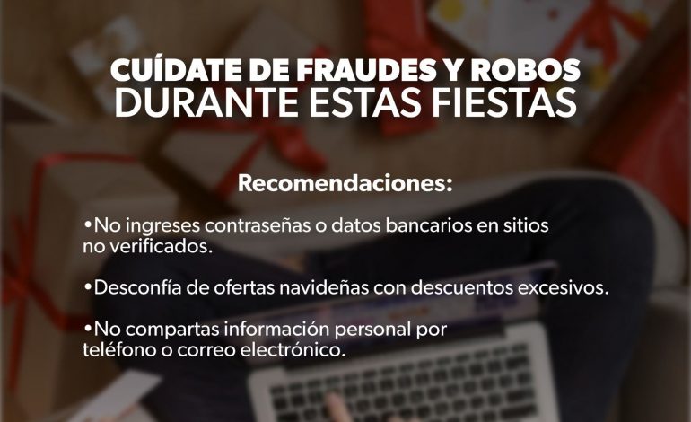 Evita robos en internet con estas recomendaciones de SSP.
