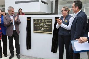 Bedolla inauguró en 2024 campus universitarios de Zamora y Uruapan, tras años de abandono.