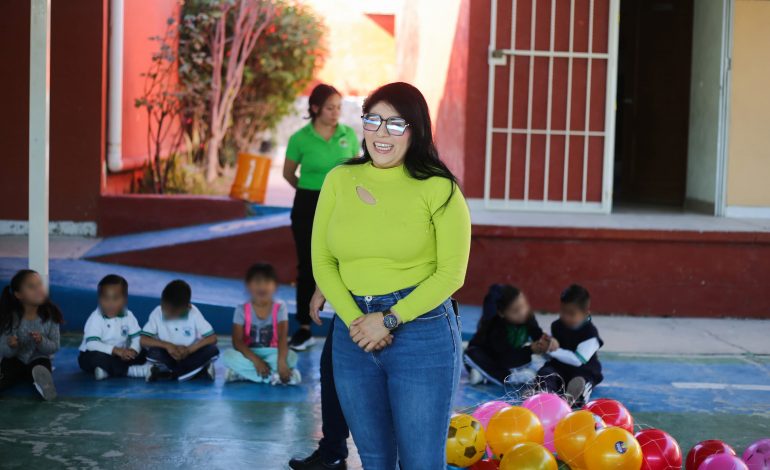 Refuerza Vanhe Caratachea lazos con instituciones de educación inicial en La Piedad