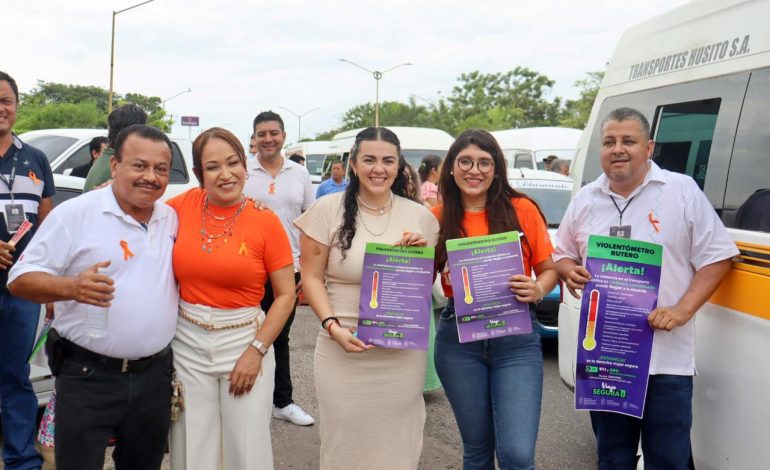 Supera Seimujer meta de capacitación a choferes del transporte público