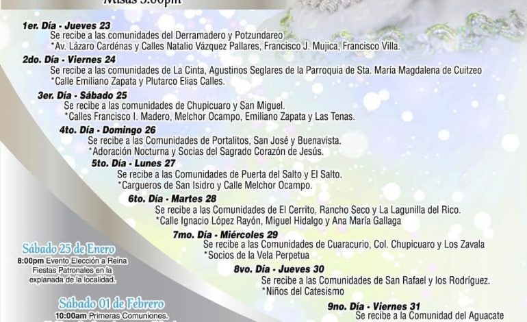 Sectur invita a vivir las fiestas patronales de Cuamio en honor al Santo Niño