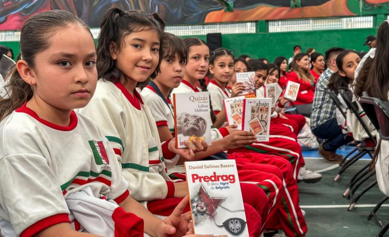 Escuelas de todo el estado participan en Maratón Nacional por la Lectura