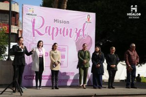 Jeovana Alcántar, inauguró Misión  Rapunzel, que tiene como objetivo donar cabello para la elaboración de pelucas oncológicas para mujeres con cáncer.