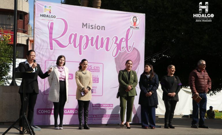 Jeovana Alcántar, inauguró Misión  Rapunzel, que tiene como objetivo donar cabello para la elaboración de pelucas oncológicas para mujeres con cáncer.