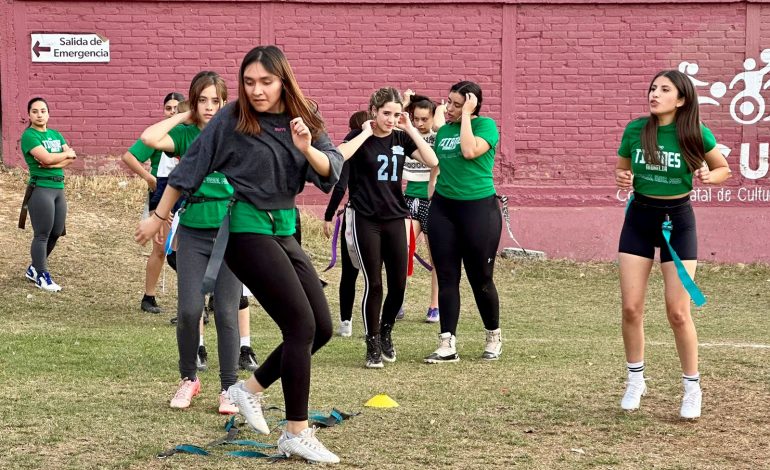 Practica el tochito bandera en los centros deportivos de la Cecufid; inscripciones abiertas