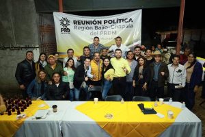 Integrantes del PRDM realizan reunión informativa en Ixtlán con militancia de la región Bajío-Chapala