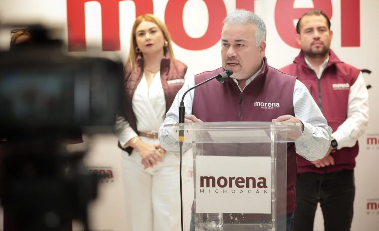 Morena arrancará campaña de afiliación con evento masivo en Michoacán