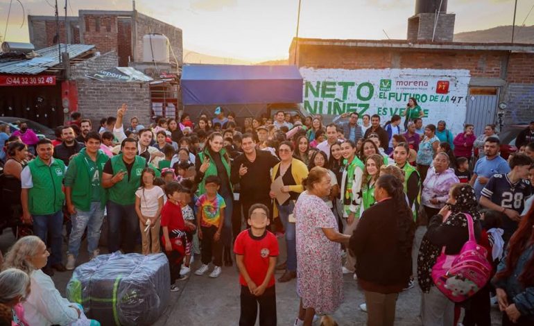 Continúa Ernesto Núñez recorridos en Morelia, cumpliendo compromisos de campaña