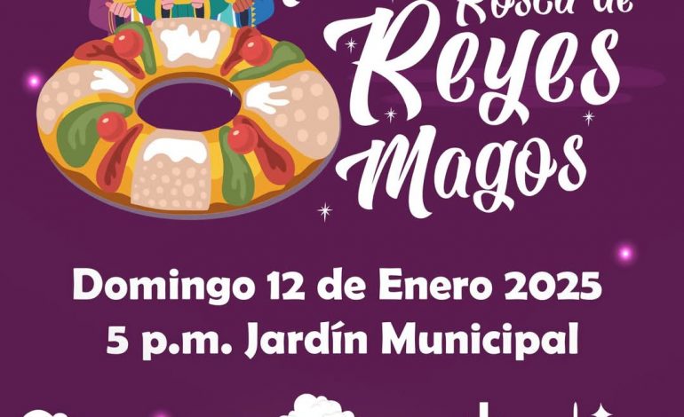 ¡Únete a la fiesta y disfruta de la rosca más grande de Ciudad Hidalgo!.