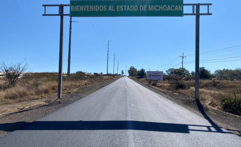 Concluye rehabilitación de la carretera Maravatío-Tarandacuao