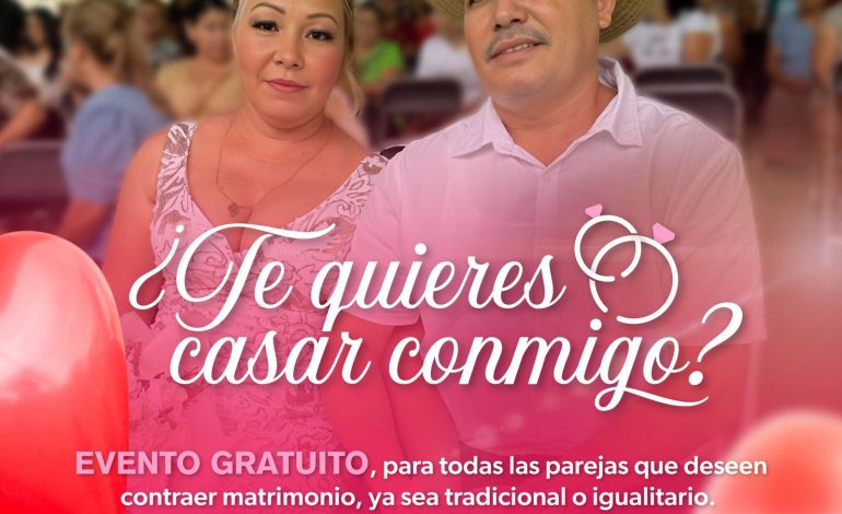 ¿Te quieres casar? Michoacán tendrá bodas colectivas gratis el 14 de febrero