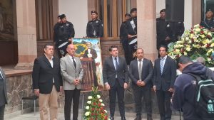 Toño Ixtláhuac encabeza aniversario del natalicio de Don Melchor Ocampo.