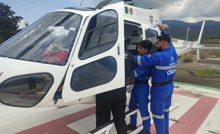 SSM realizó en 2024 más de 140 traslados en ambulancia aérea