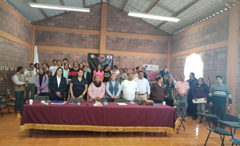 Lleva CJIM Zamora capacitación en materia de Eliminación de la Violencia contra las Mujeres al Consejo Comunal Purépecha de Carapan