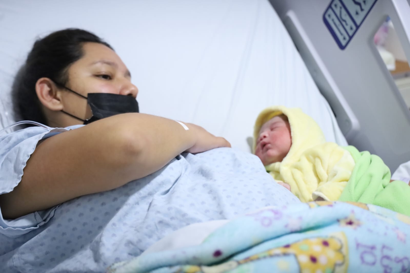 Hospital Miguel Silva de la SSM recibe primer bebé de 2O25.