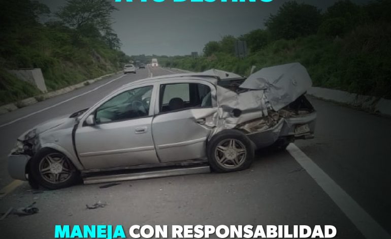 Sigue estas recomendaciones de la SSM para evitar accidentes de tránsito.
