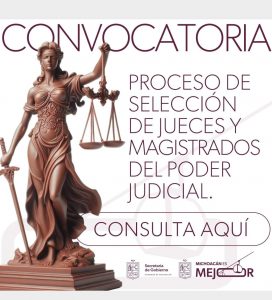 Inicia inscripción para magistrados y jueces del Poder Judicial.