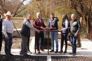 Inaugura Bedolla línea de conducción de aguas tratadas en Morelia.