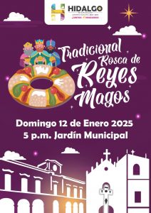 Panaderos de Hidalgo harán rosca de reyes de mil 500 metros.<br>