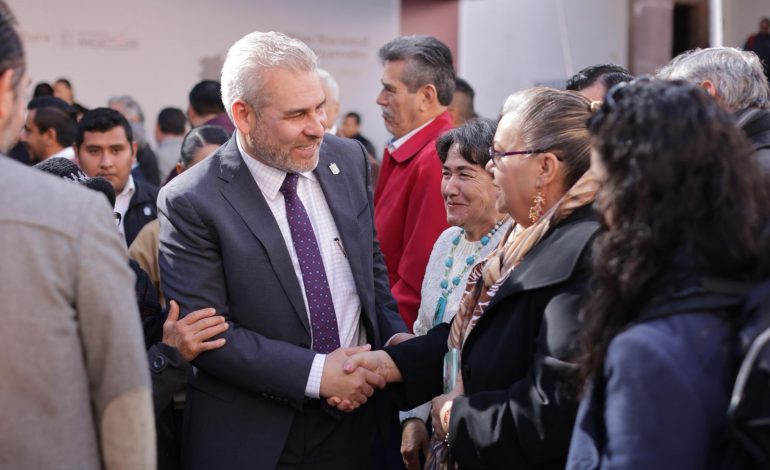 Michoacán, comprometido con las políticas ambientales de la presidenta Sheinbaum: Bedolla.