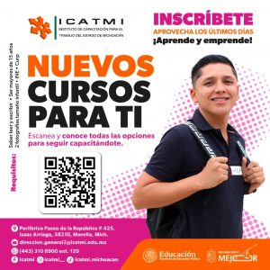 Últimos días de inscripciones en el Icatmi para más de 850 cursos de capacitación.