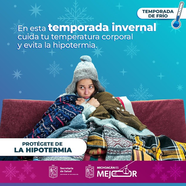 SSM te dice cómo prevenir la hipotermia de manera oportuna.