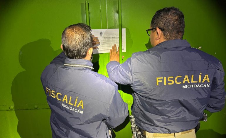 Tras catear una bodega en Cuanajo, FGE recupera un remolque robado con violencia