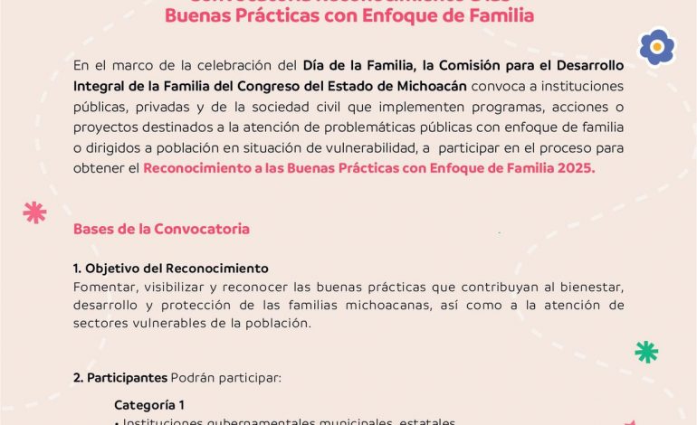 Invitan diputadas Tere Herrera y Belinda Hurtado a participar en convocatoria por la familia