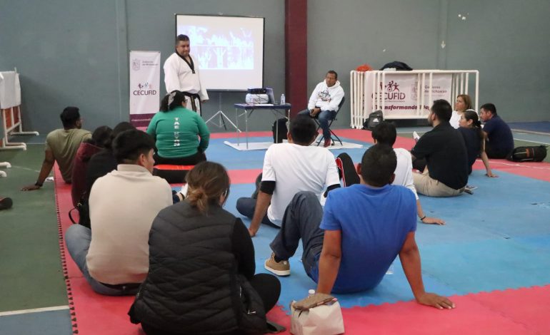 Impulso a la capacitación deportiva en Michoacán: Cecufid