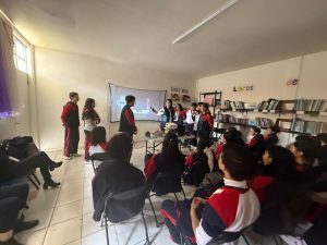 Imparte FGE actividades en materia de riesgos en las redes sociales a estudiantes de secundaria en Morelia