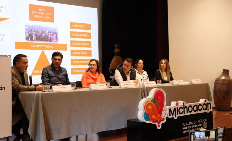 Michoacán, epicentro nacional del turismo de congresos y negocios