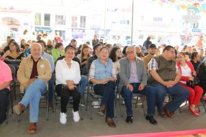 ​Jeovana Alcántar, inauguró el Tercer Festival Nacional de Danza Folclórica Esencia Azul.