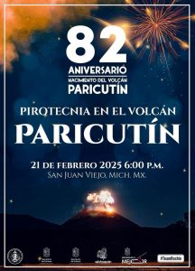 Volcán Paricutín cumple 82 años de su aparición