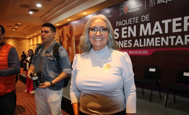 Emma Rivera respalda reformas para garantizar obligaciones alimentarias