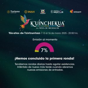 Estos son los horarios para conseguir tus boletos para la K’uínchekua