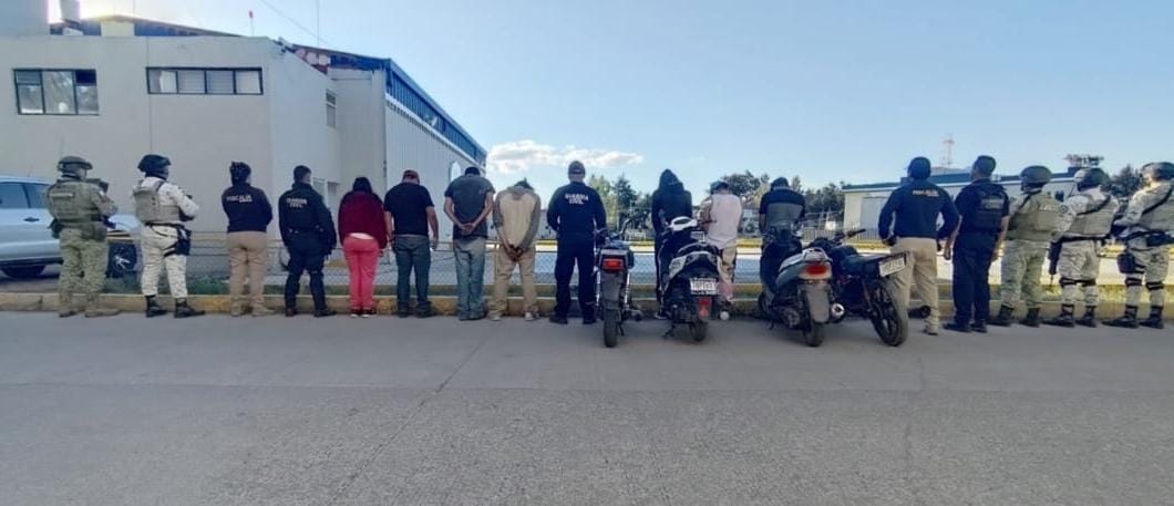 Detenidas en Santa Ana Maya y Cuitzeo 7 personas con droga: SSP.