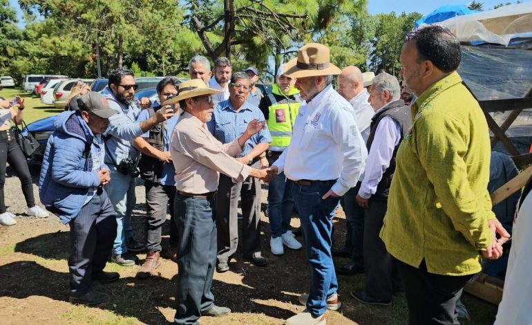 En marzo se reactiva empleo temporal para preservación del lago de Pátzcuaro: Bedolla
