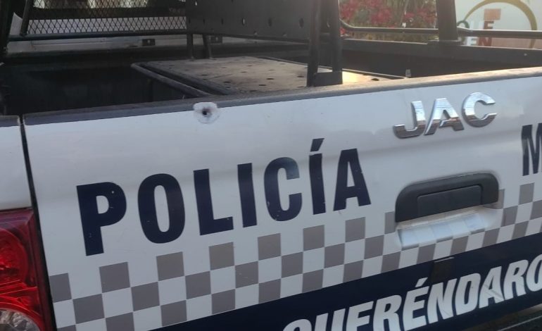 Ataque armado en Queréndaro deja tres policías muertos y dos heridos.