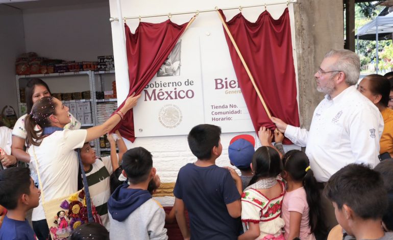 En comunidad con autogobierno arranca primera Tienda Bienestar nacional: Bedolla