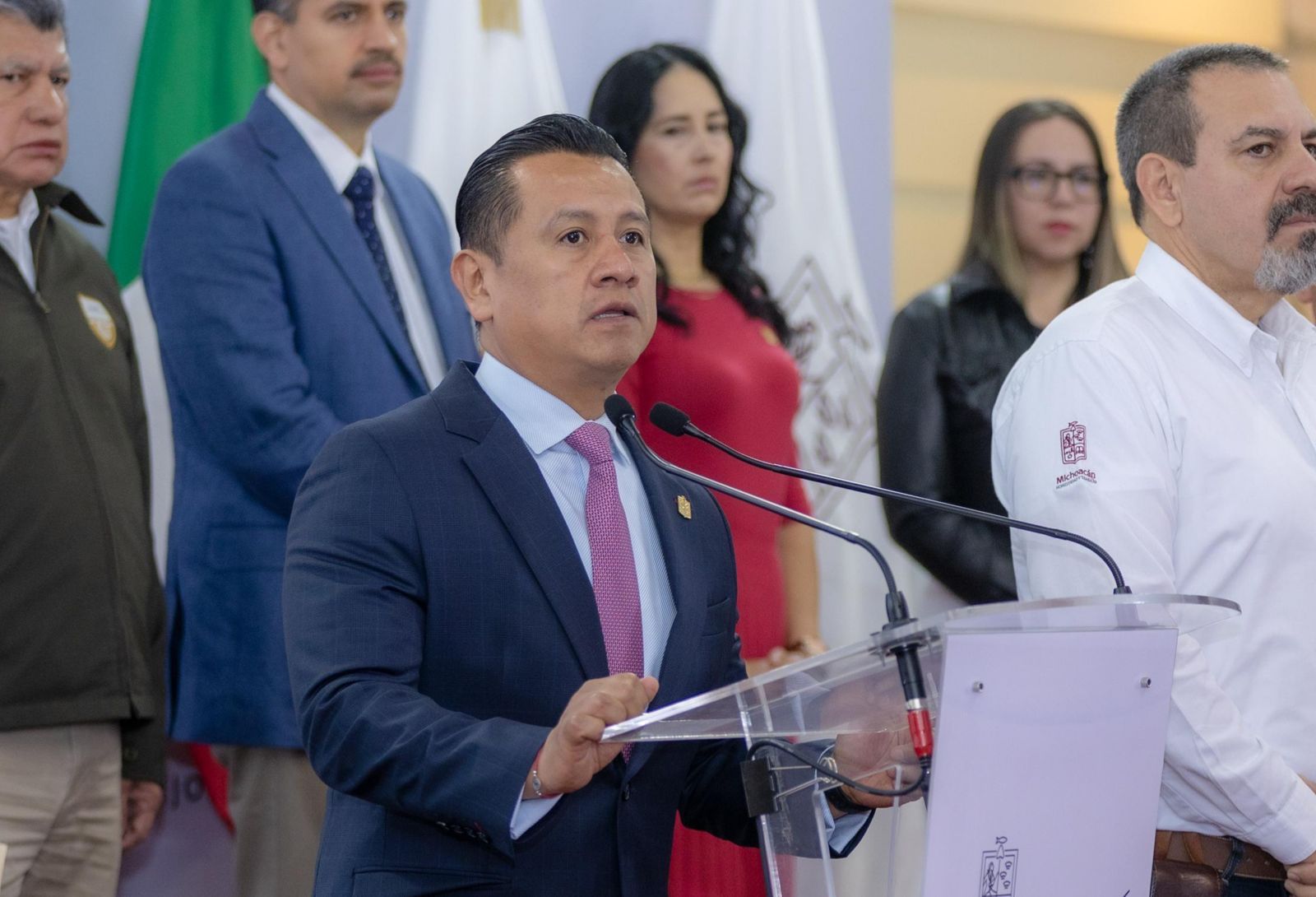 Cero tolerancia a bloqueos, seguirán elementos de seguridad en Uruapan: Torres Piña.